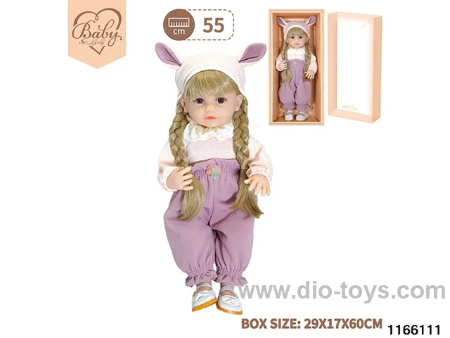22 inch newborn simulation doll set