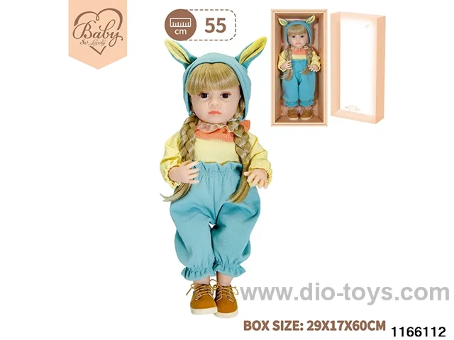 22 inch newborn simulation doll set