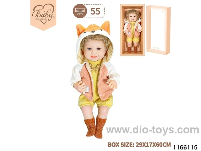 22 inch newborn simulation doll set