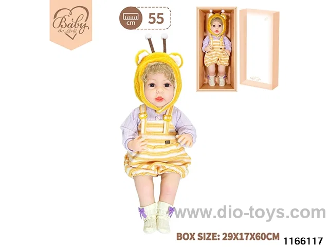 22 inch newborn simulation doll set