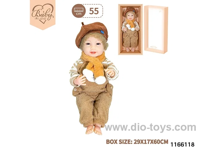 22 inch newborn simulation doll set