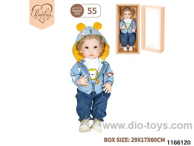 22 inch newborn simulation doll set