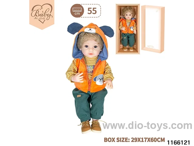 22 inch newborn simulation doll set