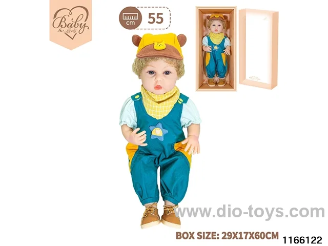 22 inch newborn simulation doll set