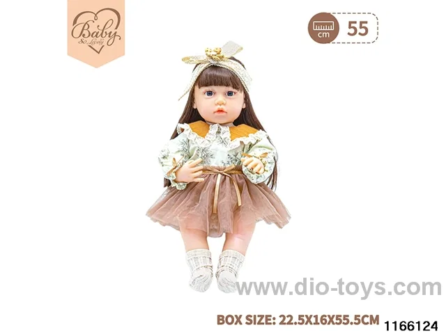 22 inch newborn simulation doll set