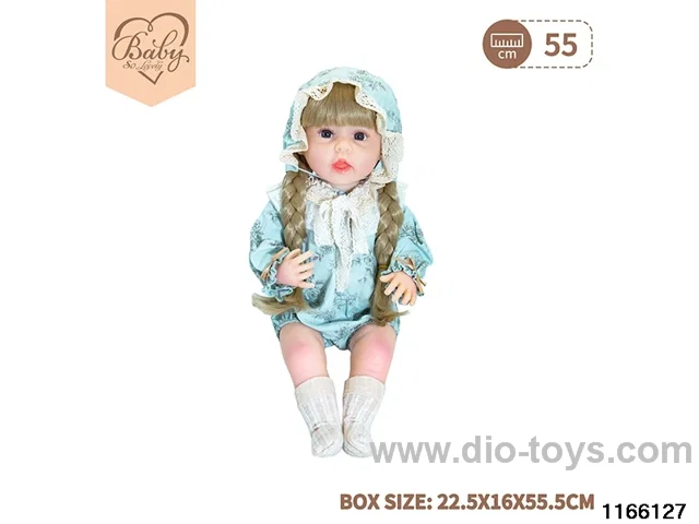 22 inch newborn simulation doll set