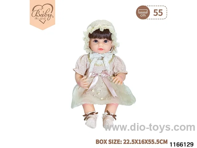 22 inch newborn simulation doll set