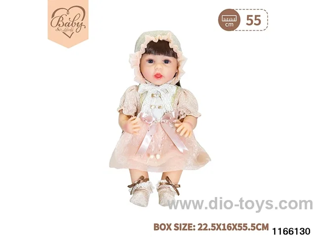 22 inch newborn simulation doll set