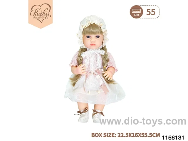 22 inch newborn simulation doll set