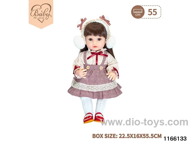 22 inch newborn simulation doll set