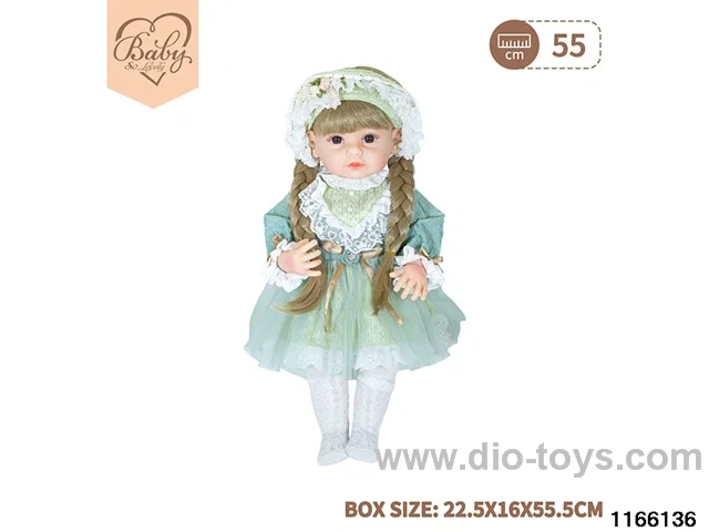 22 inch newborn simulation doll set