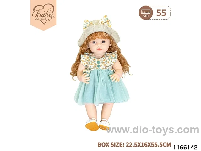22 inch newborn simulation doll set