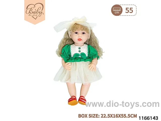 22 inch newborn simulation doll set