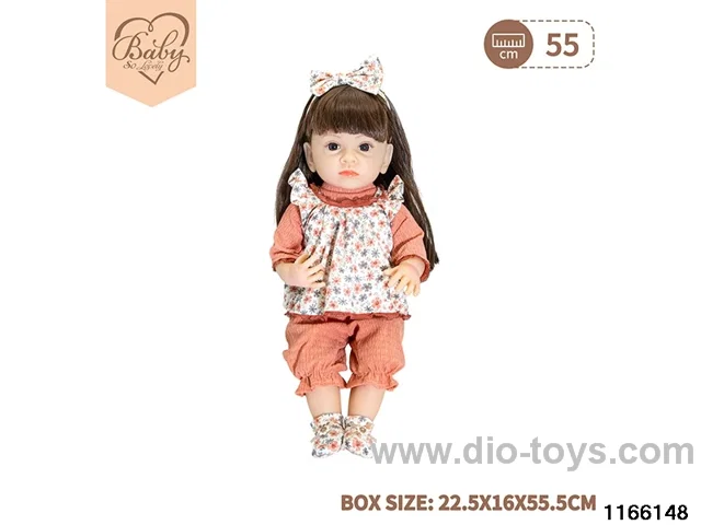 22 inch newborn simulation doll set