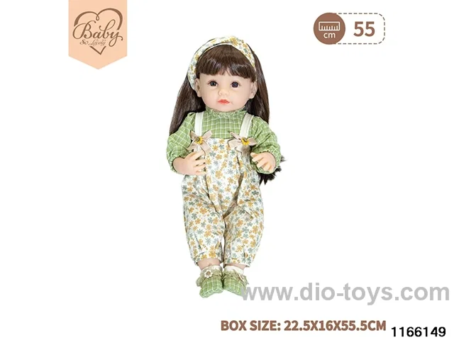 22 inch newborn simulation doll set