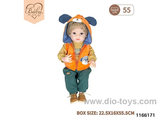 22 inch newborn simulation doll set