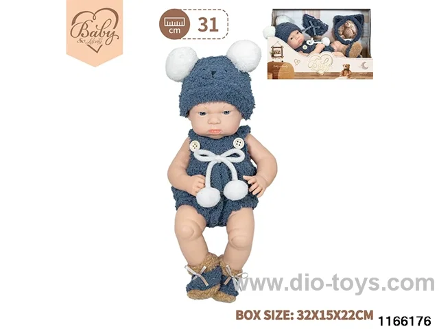 12 inch newborn simulation doll set