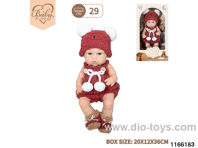12 inch newborn simulation doll set