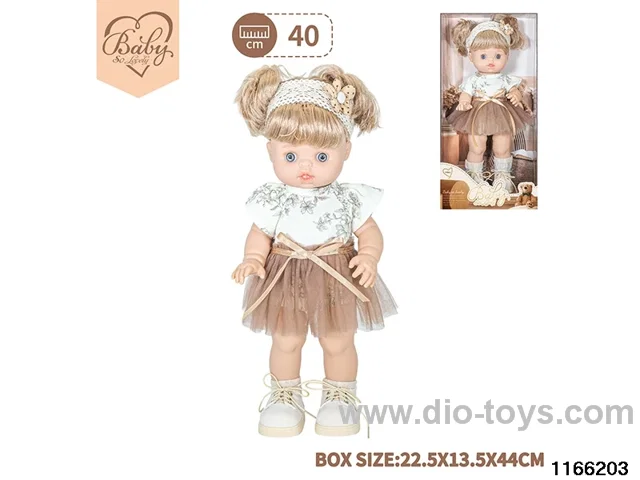 15 inch newborn simulation doll set