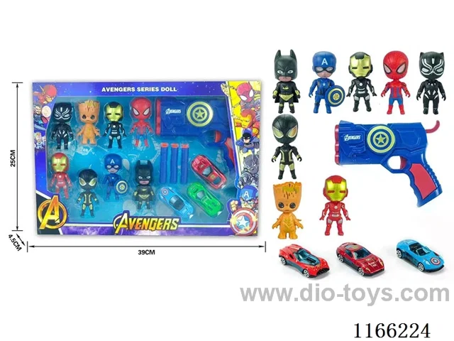Q Avenger (with soft bullet gun, alloy car)