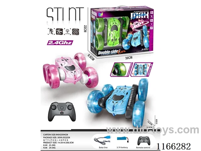 2.4G 5ch lighted double sided rc car