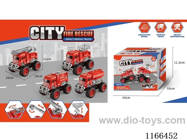 Inertia Fire Truck (1PCS)