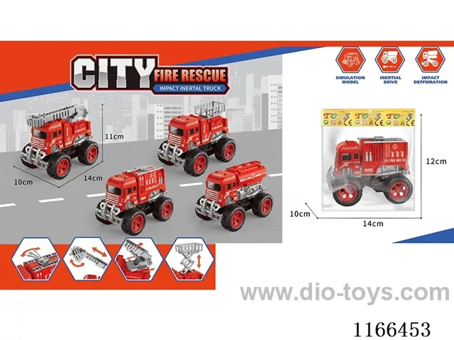 Inertia Fire Truck (1PCS)