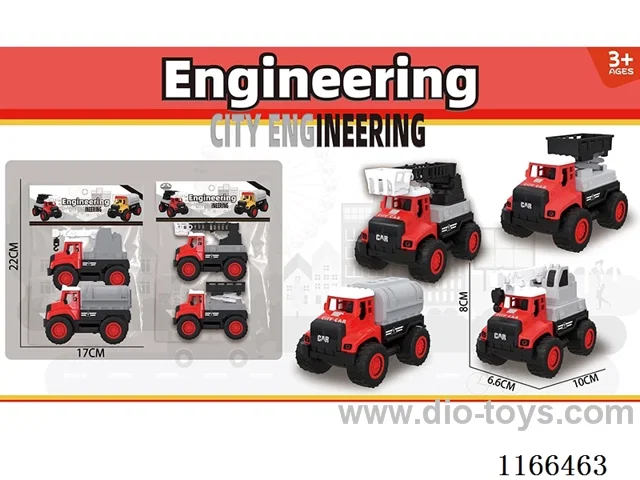 Inertia Fire Truck 2PCS