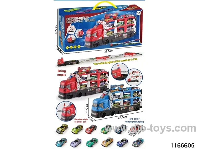 Musical Catapult Track Car Set