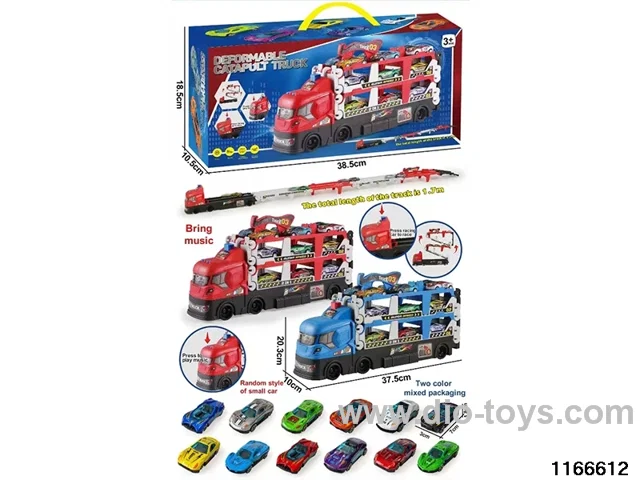 Musical Catapult Track Car Set