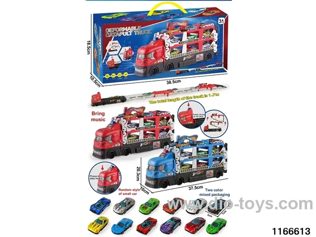 Musical Catapult Track Car Set