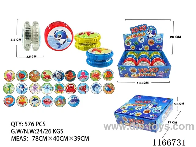 Marine Animal Lights Clutch Yoyo