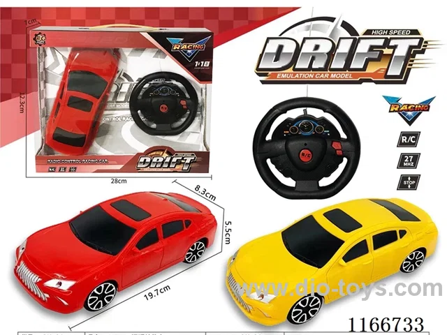 1:18 2ch rc car with light