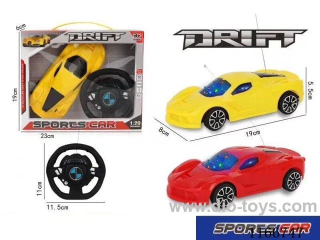 2ch rc car with 3D light