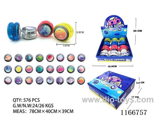 Cosmic Star Lighting Clutch Yoyo