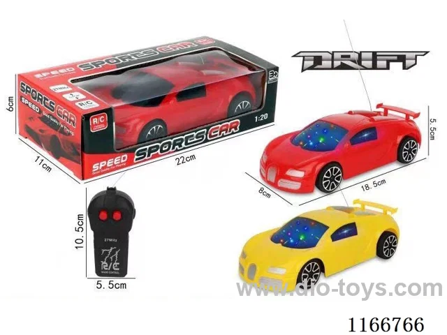2ch rc car with 3D light