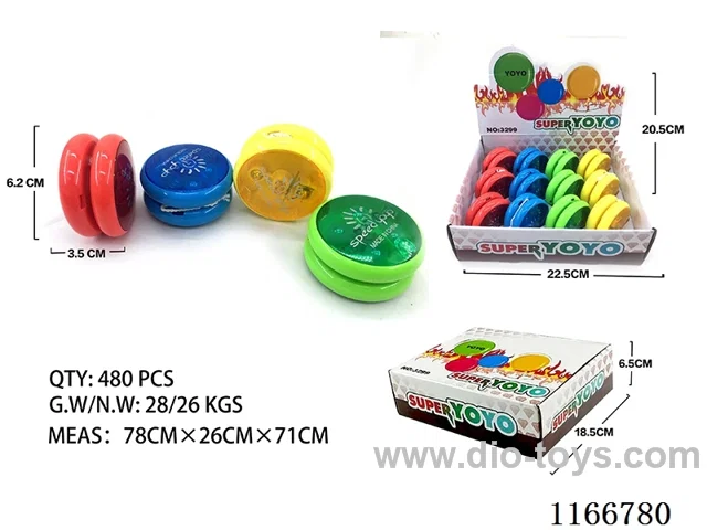 Clutch 4 solid body 4 colours bright cover lighted clutch yo-yo