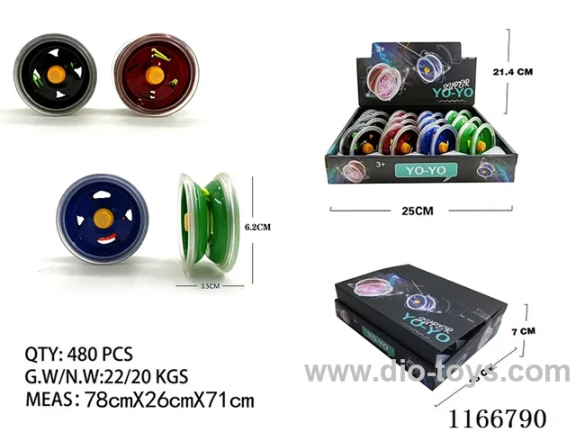 Plain Iron Bright Circle Yoyo