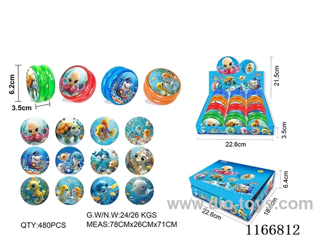 Ocean (Speed Clutch YOYO Lights + 5 Balls Clutch Yoyo)