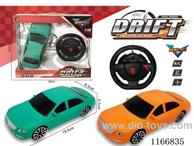 1:18 2ch rc car with light