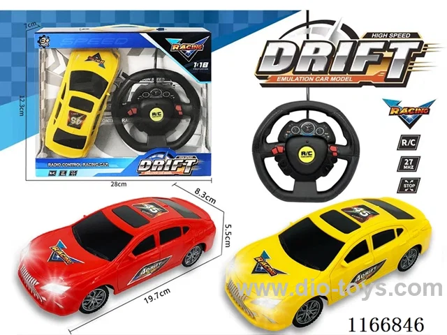 1:18 4ch rc car with light