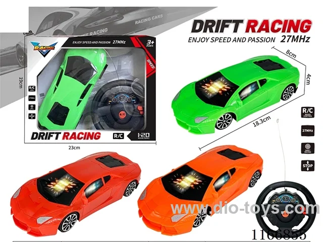 2ch rc car with light