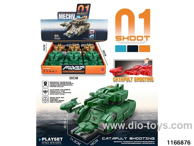 Military catapult tanks inertial vehicles