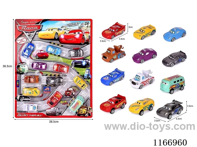 car set 8PCS(pull back *4)