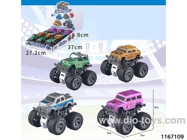 double inertia stunt car
