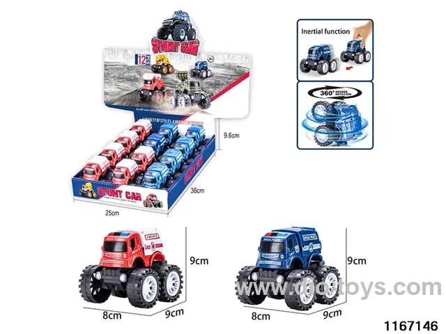inertial stunt car