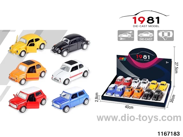 1：36 Alloy Pull Back Car