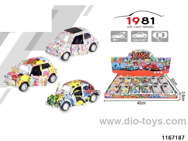 1：36 Alloy Pull Back Car