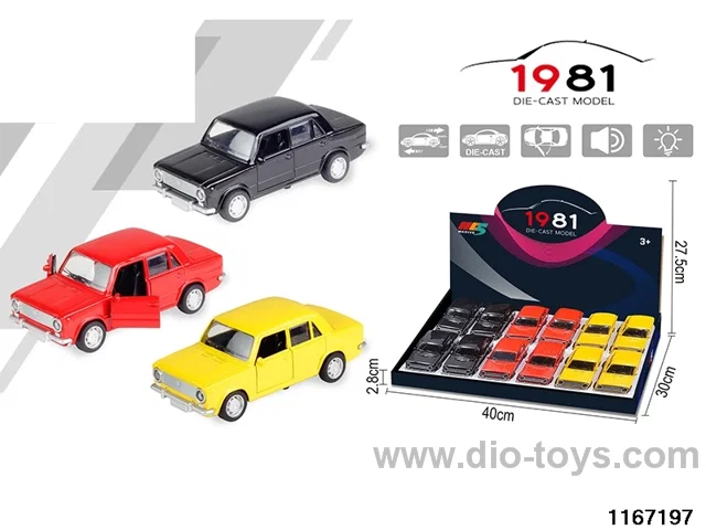 1：32 Alloy Pull Back Car