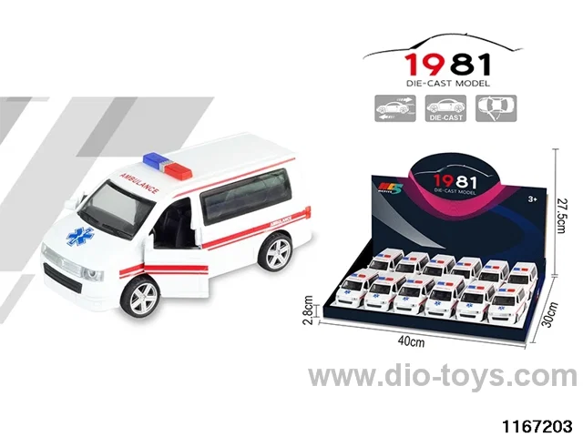 1：32 Alloy Pull Back Car